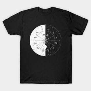 celestial signs witchcraft T-Shirt